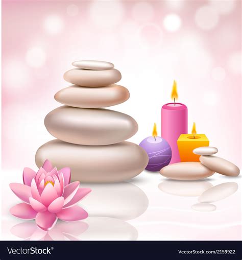 spa background light royalty  vector image