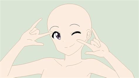 female base  httpswwwdeviantartcomtfafangirl  atdeviantart drawing base anime