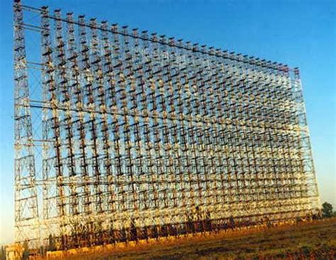 reciever antenna array of the over the horizon radar oth system duga 3