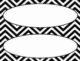 Chevron Labels Tags sketch template
