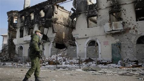 Ukraine Crisis Shelling Spreads Despite Ceasefire Bbc News
