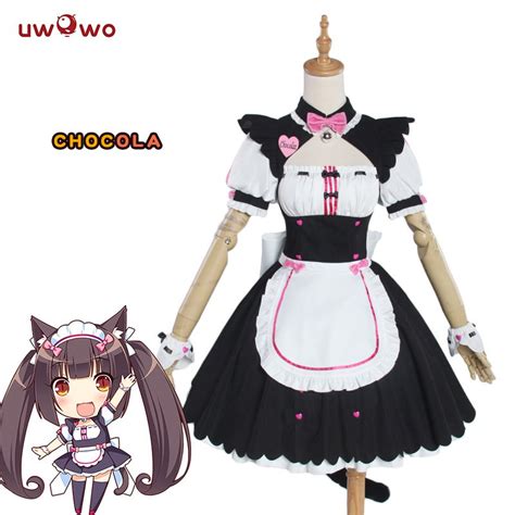 Jual Pre Sale Uwowo Nekopara Cosplay Chocola Maid Dress Costume Anime