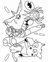Pokemon Coloring Pages Advanced Picgifs Print Color Tv Series Kids sketch template