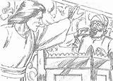 Zechariah Baptist Foretold Advent 4catholiceducators sketch template