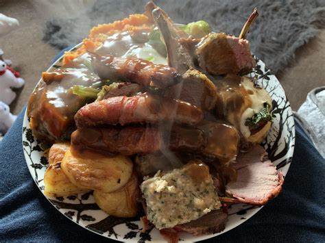 ate christmas dinner uk style    awesome parents rfoodporn