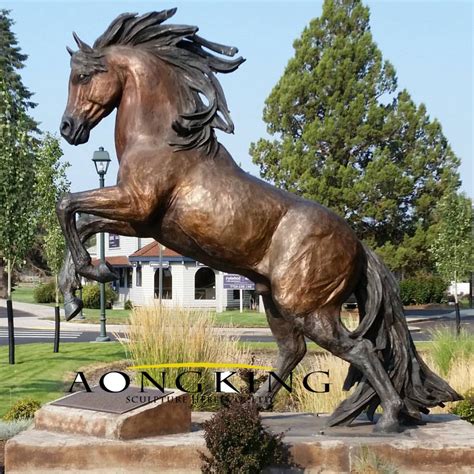 bronze horse bronze statuegarden art sculptureoutdoor decor