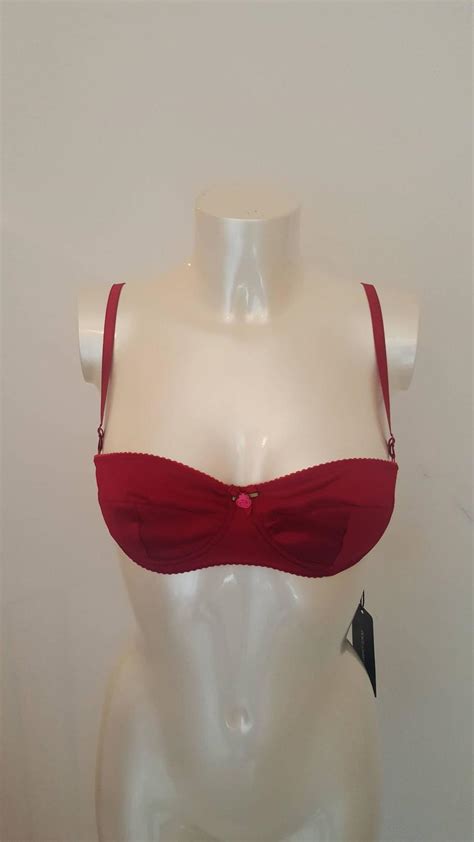 2000s dolce and gabbana red bra for sale at 1stdibs