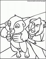Coloring Pages Zazu Simba Lion King Comments sketch template