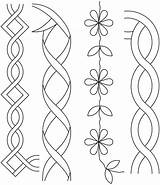 Quilting Stencils Source Amazon Simple sketch template