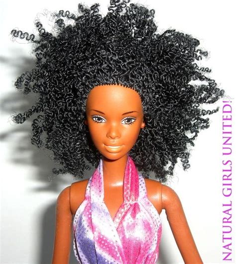 African American Dolls With Natural Hair African American Barbie Doll