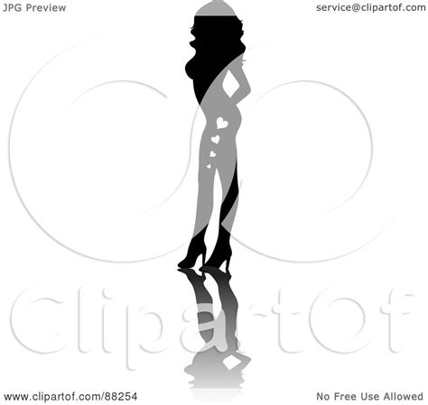 Royalty Free Rf Clipart Illustration Of A Black Sexy