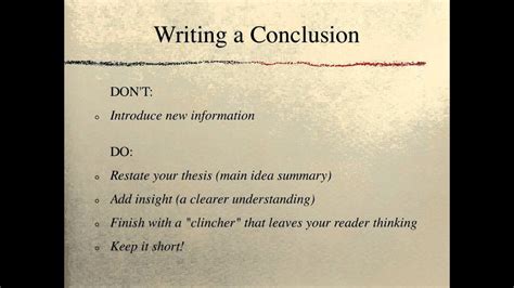essay writing conclusion maker
