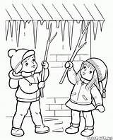 Snowdrops sketch template