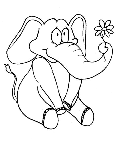 elephant coloring pages sheets pictures