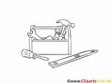 Handwerker Malvorlage Outils Werkzeuge Werkzeug Technik Outil Boite Ausdrucken Dessins Carpenter Malvorlagen Technologie Malvorlagenkostenlos Carpentry Zugriffe Template sketch template