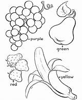 Coloring Pages Fruit Kids Spirit Fruits Printable Color Print sketch template