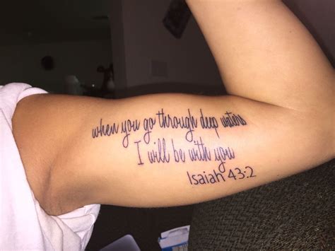 Bible Verse Tattoos For Females