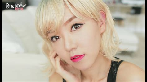 Aoa Choa Inspired Makeup Tutorial 초아 메이크업 Youtube