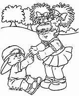 Cabbage Patch Coloring Pages Getcolorings Kids sketch template