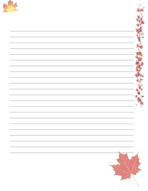 printable digital writing paper   lined  etsy