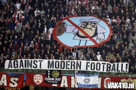 ultras ajax vak  modern football stad