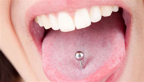Pierced Tongue Looks Cool Really Clove Dental