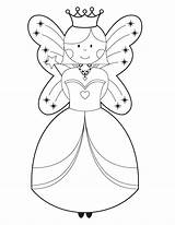 Fairy Fairies Getdrawings sketch template