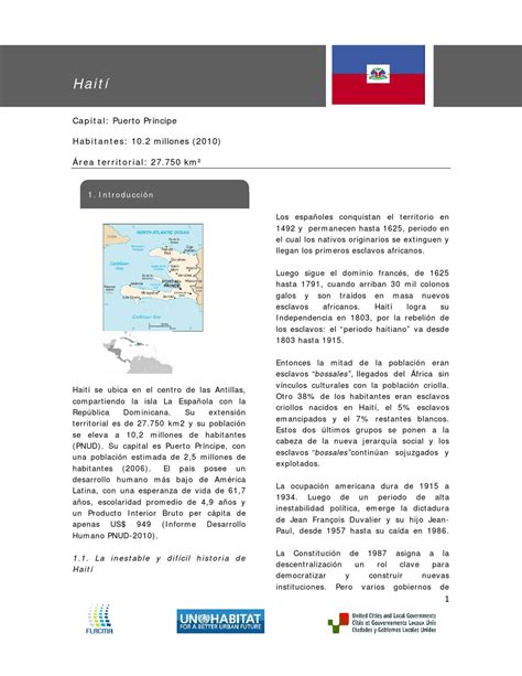 haiti country profile by uclg gold issuu