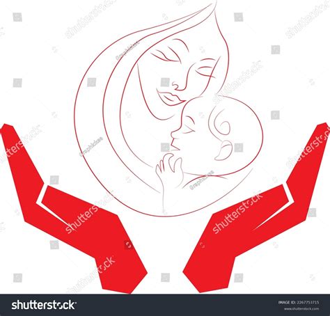 vector illustration concept save girl child stock vector royalty