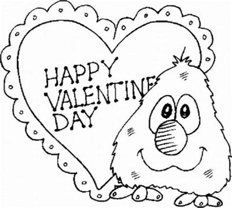 valentine coloring pages  coloring kids