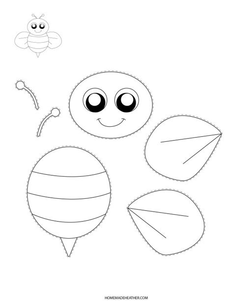 bug craft template