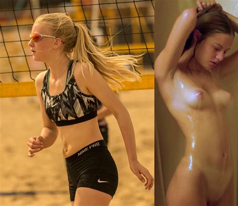 Blond Volleyball Player Hartstem1