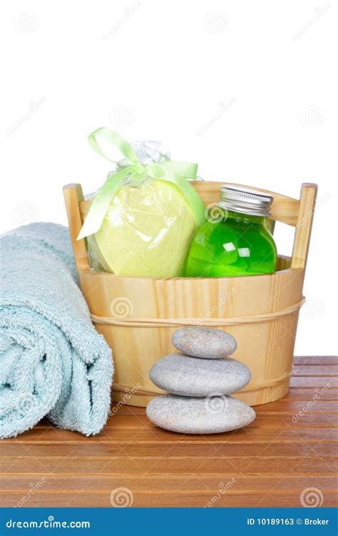 bath accessories stock image image  reflection pure