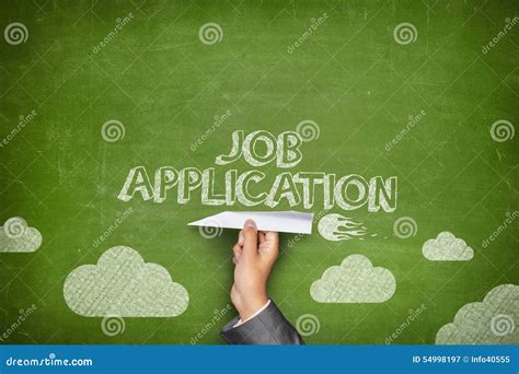job application concept stock image image  occupation
