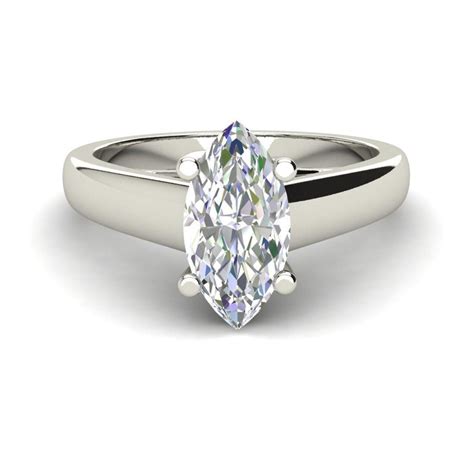 carat vvs clarity  color marquise cut diamond engagement ring