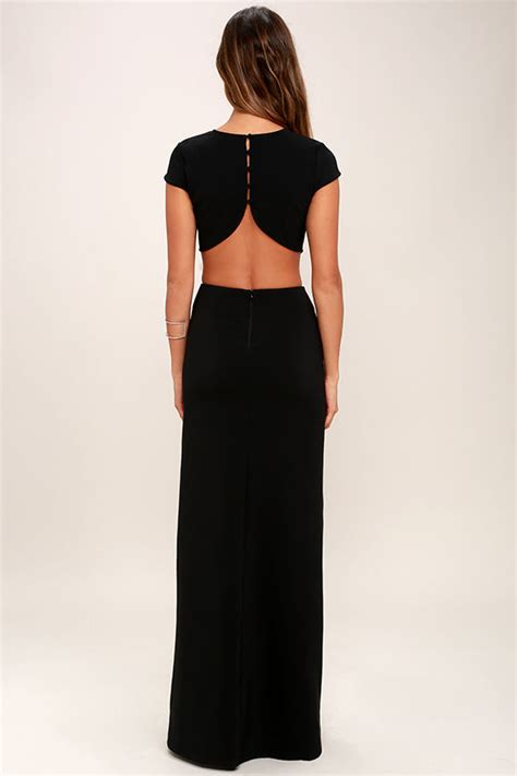 sexy black dress maxi dress cutout dress backless dress 74 00