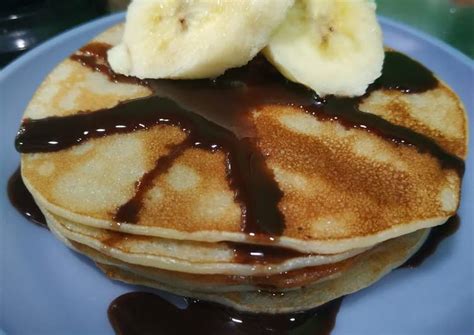 resep pancake pisang ambon sebiji oleh maya queen cookpad