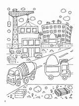 Construction Coloring Pages Site Printable sketch template