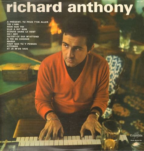 richard anthony richard anthony  vinyl discogs