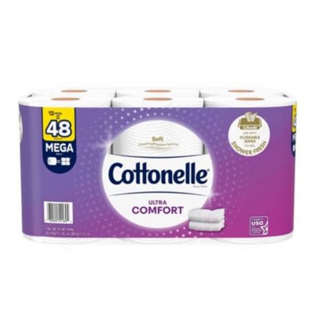 cottonelle ultra comfort toilet paper  mega rolls foods