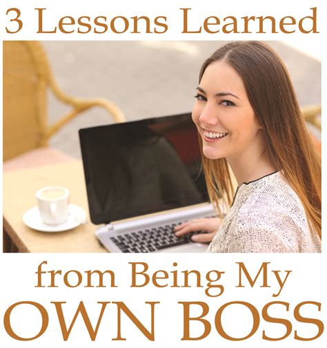 lessons learned     boss transformation coaching magazine