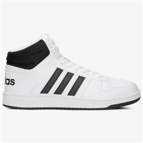 adidas hoops  mid bb bialy meskie buty lifestyle  style