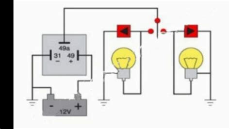 4 Pin Flasher Unit Wiring Diagram