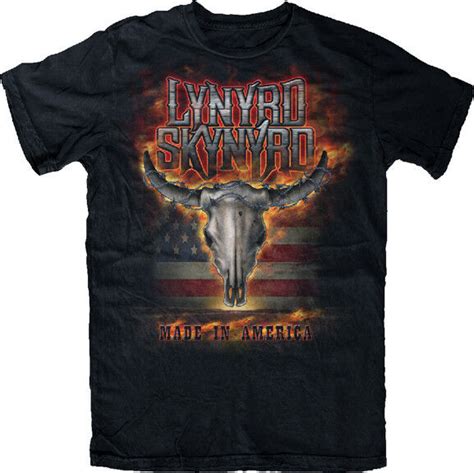lynyrd skynyrd made in america t shirt s 2xl new official live nation