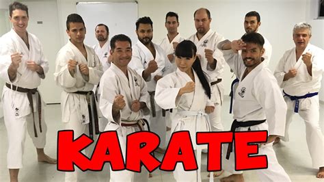 Aula De Karate No Brasil Youtube
