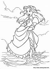 Tarzan Coloring Pages Disney Jane Printable Clayton Book Princess Coloriage Info Kids Template Young Choose Board sketch template