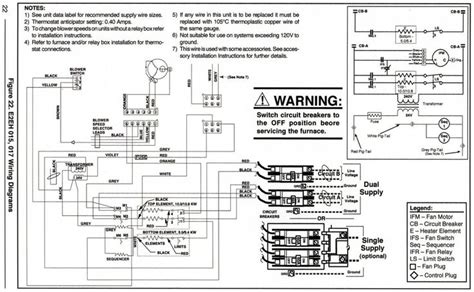 intertherm thermostat wiring schematic