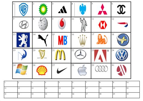 printable logo quiz worksheet worksheet