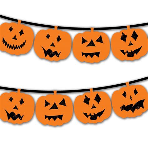 printable halloween pumpkin decorations