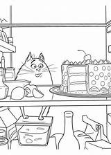 Huisdiergeheimen Ausmalbilder Mascotas Chloe Animali раскраски Secreta Vida sketch template